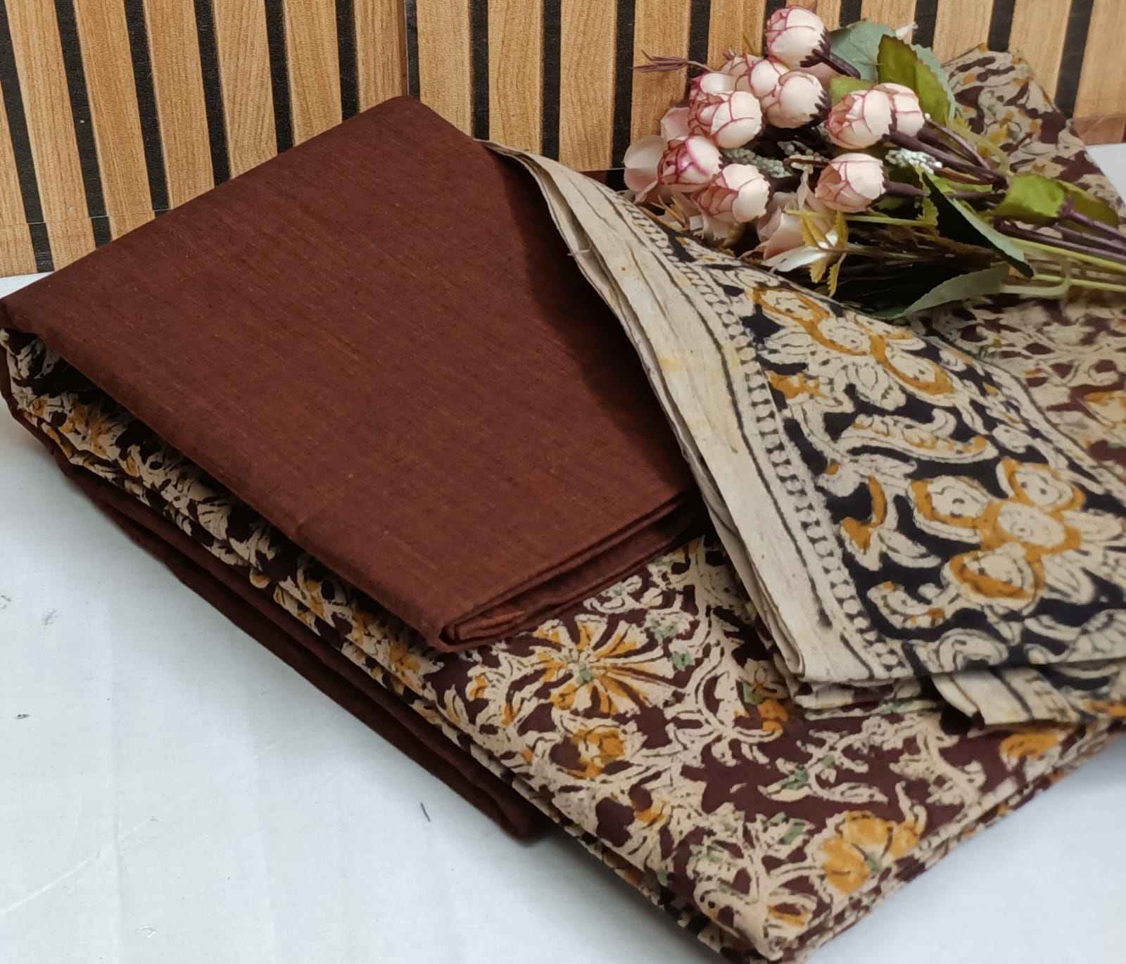 Kalamkari cotton suits