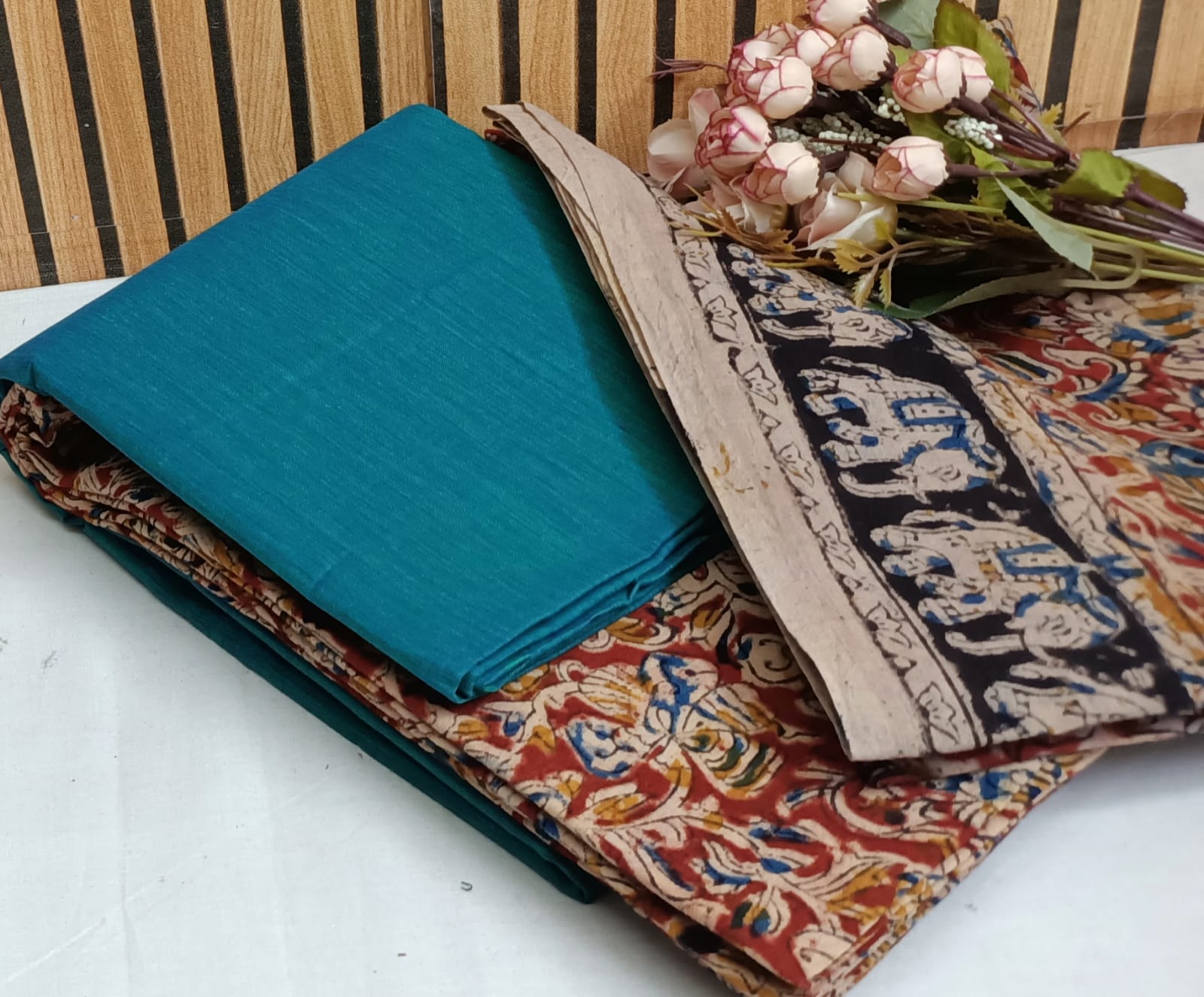 Kalamkari cotton suits