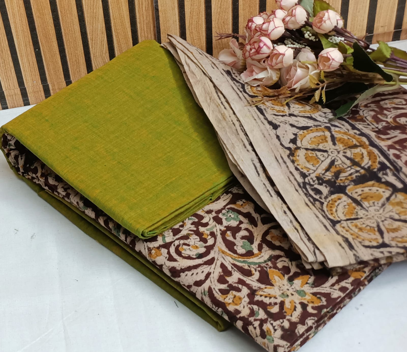 Kalamkari cotton suits