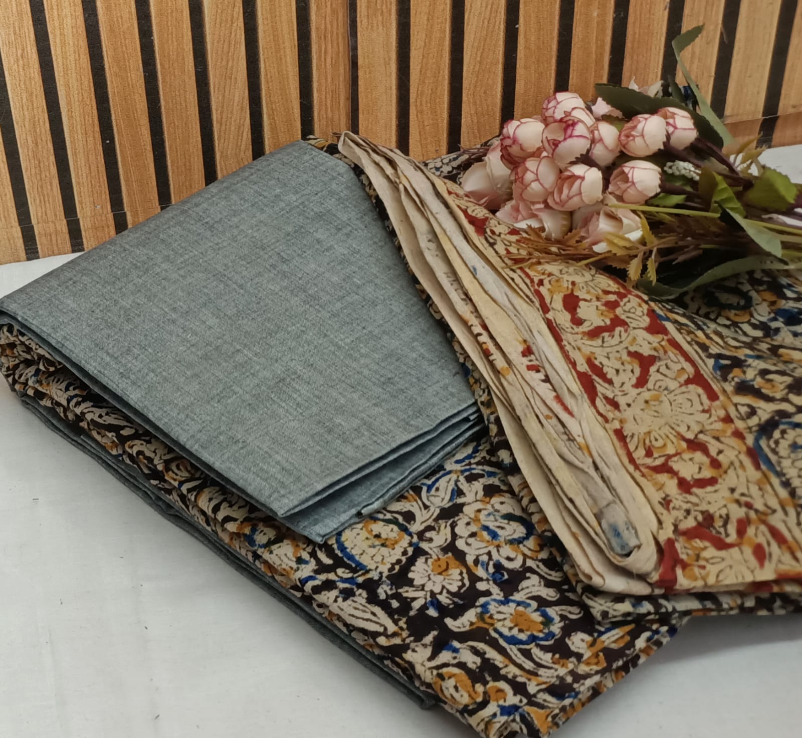 Kalamkari cotton suits