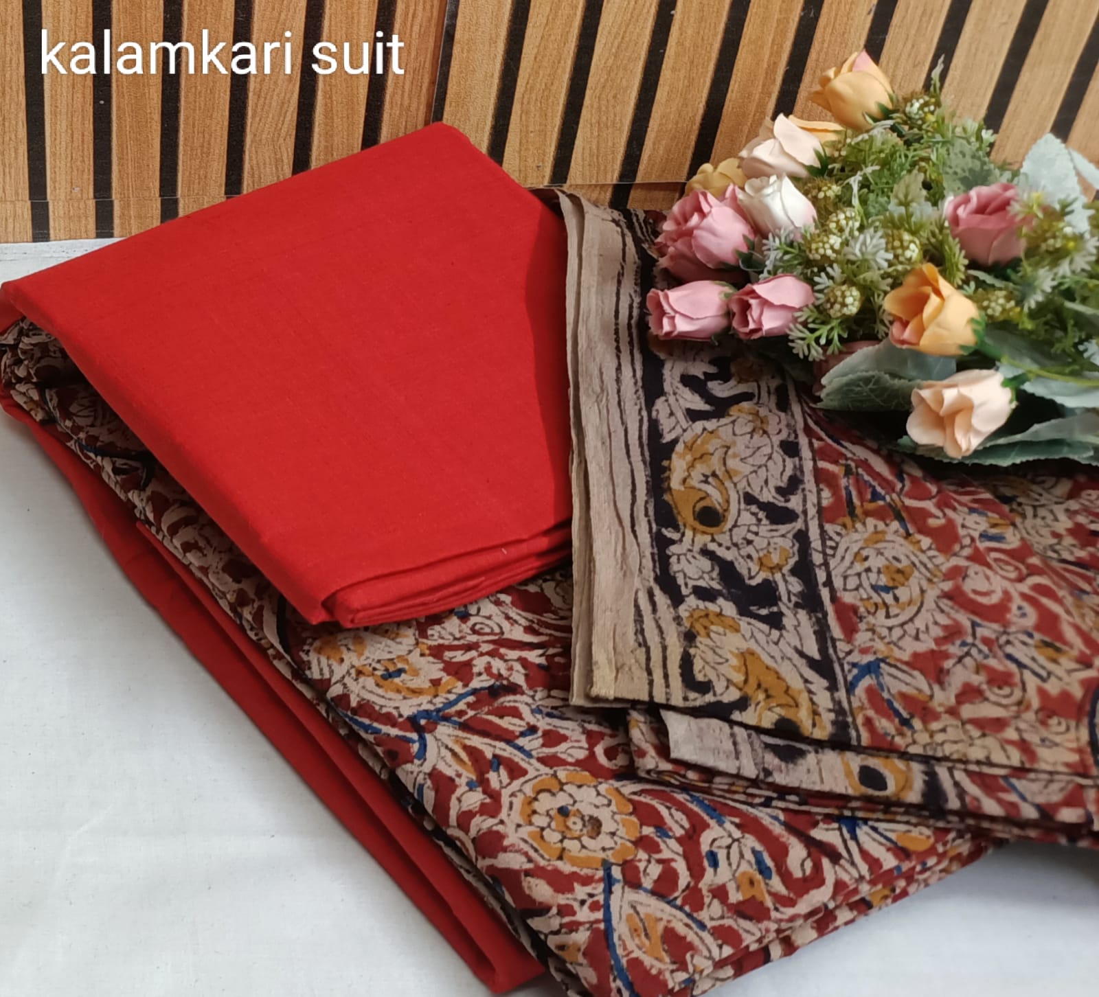 Kalamkari cotton suits