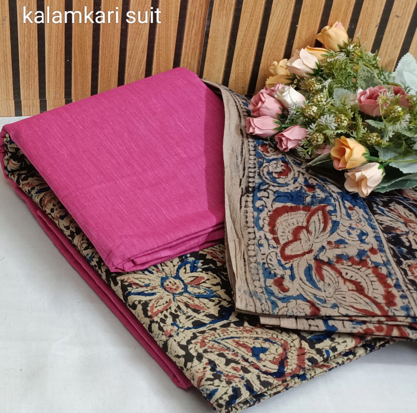 Kalamkari cotton suits