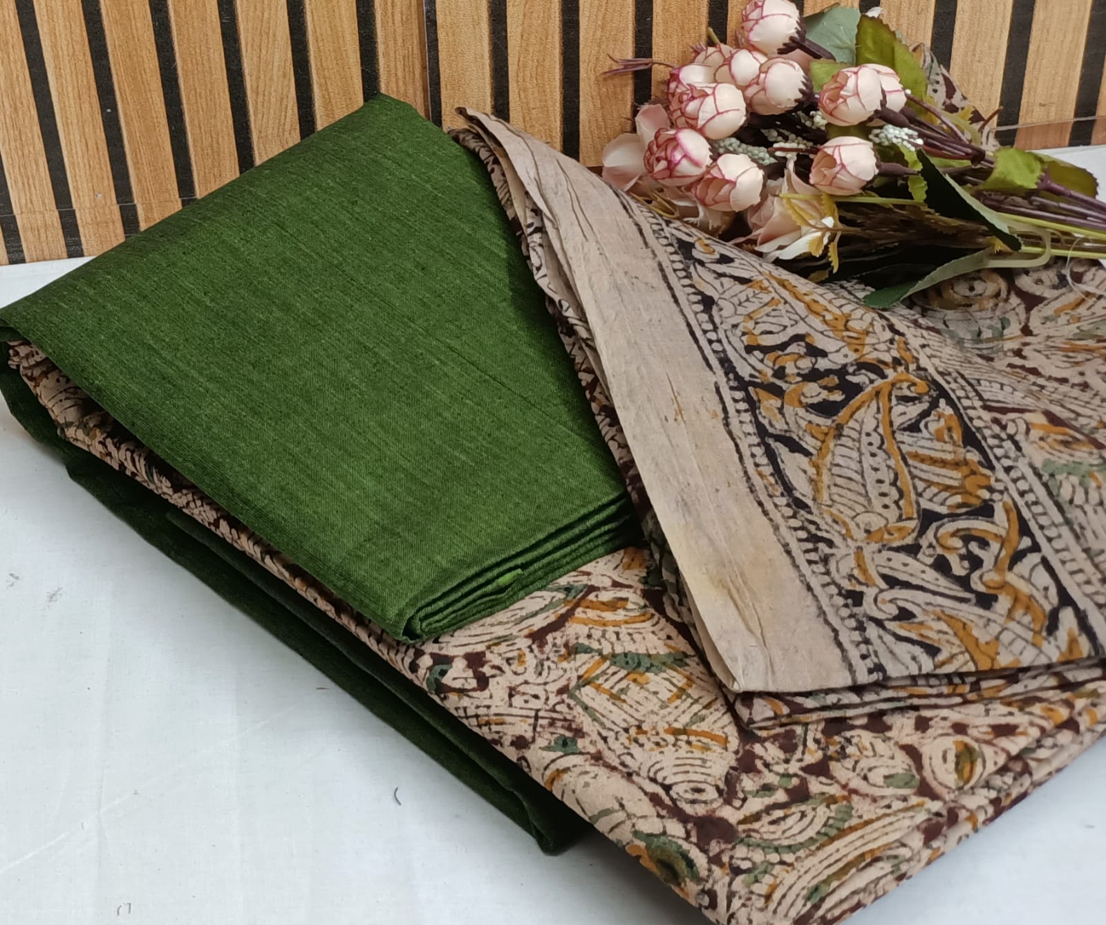 Kalamkari cotton suits