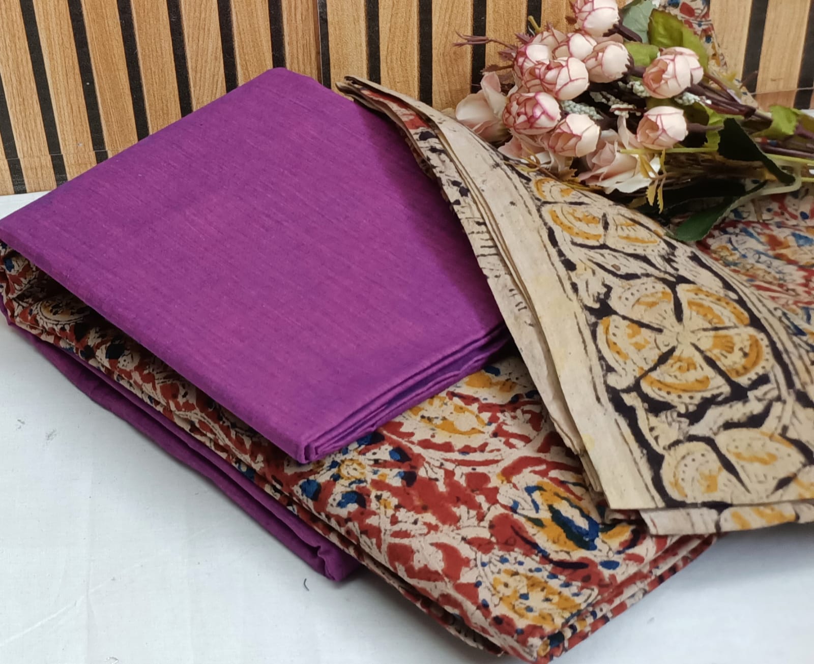 Kalamkari cotton suits