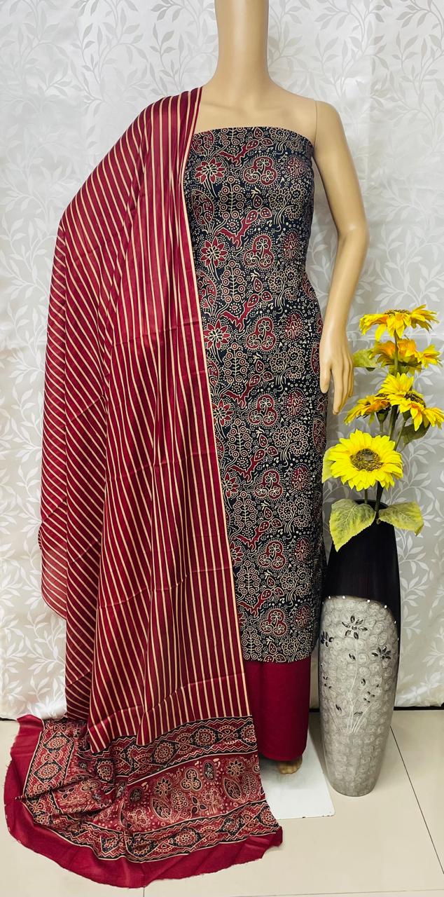 Printed cotton suit set | CD0010