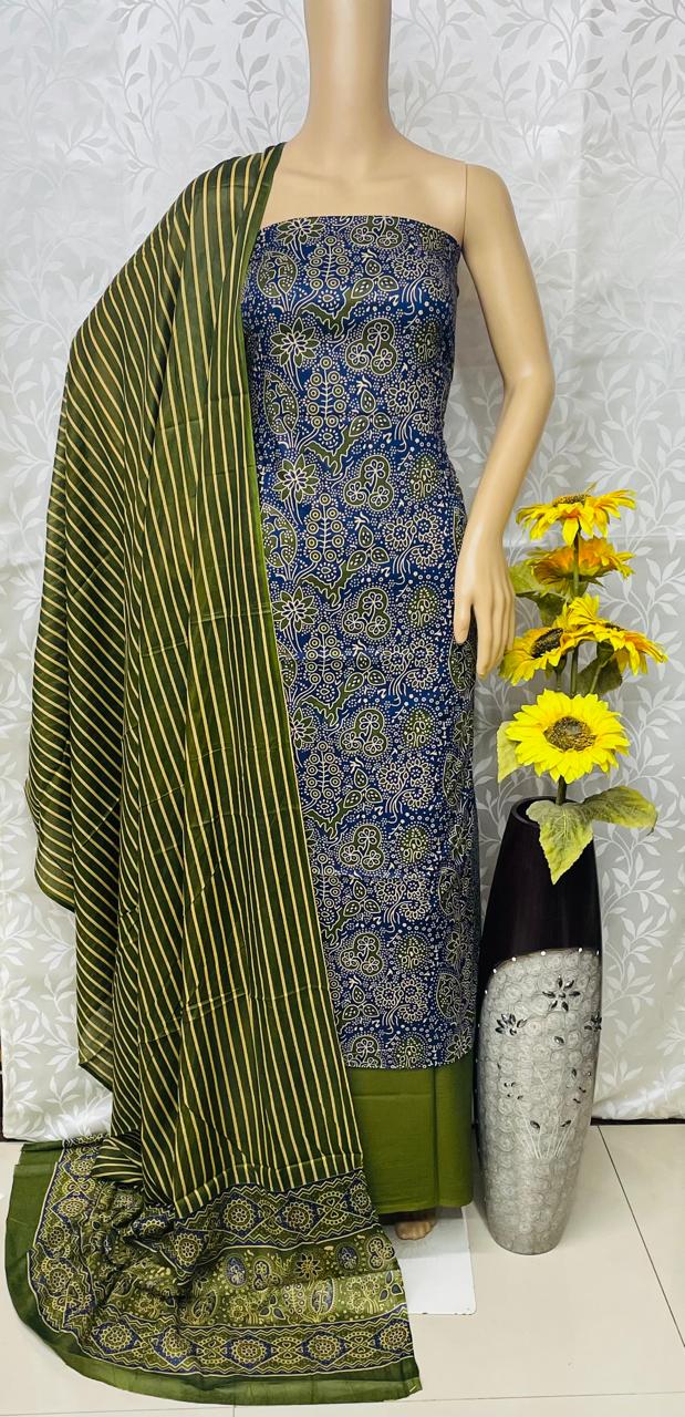 Printed cotton suit set | CD0010