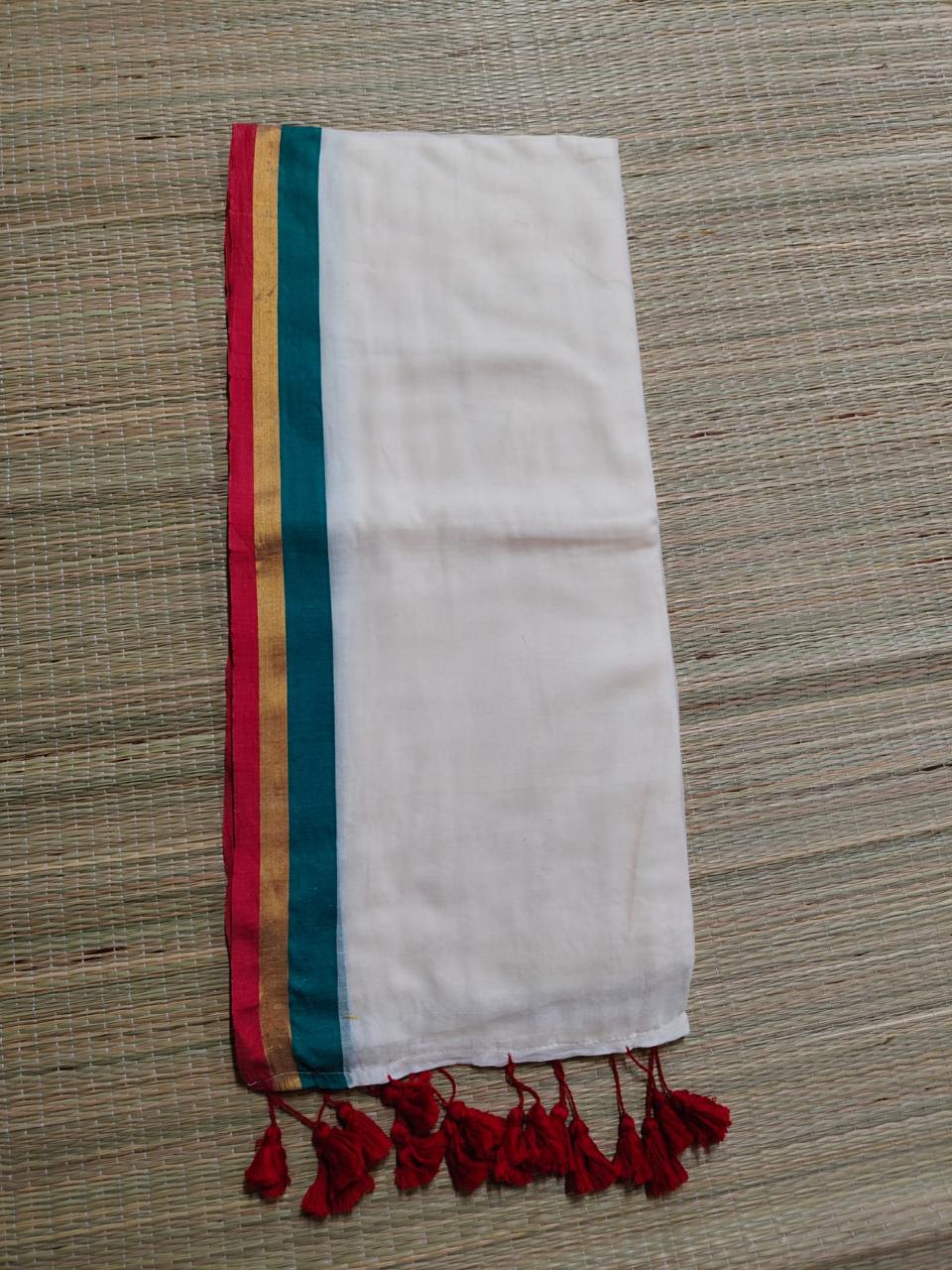 Vishu Special Mul Cotton Saree | BL0009