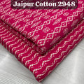 Pure cotton printed top & bottom material | 2.5 meters each | Jaipuri