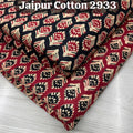 Pure cotton printed top & bottom material | 2.5 meters each | Jaipuri