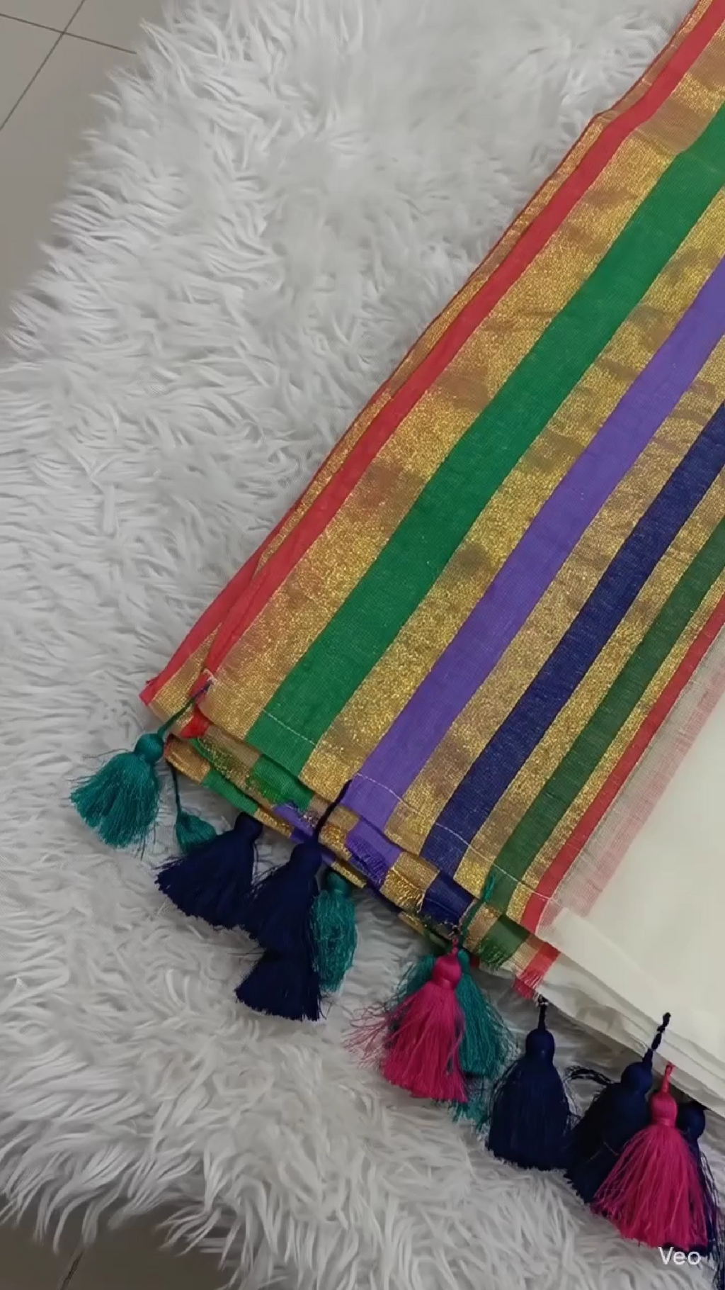 Mamta Mohandas Inspired Premium 120 mul cotton saree