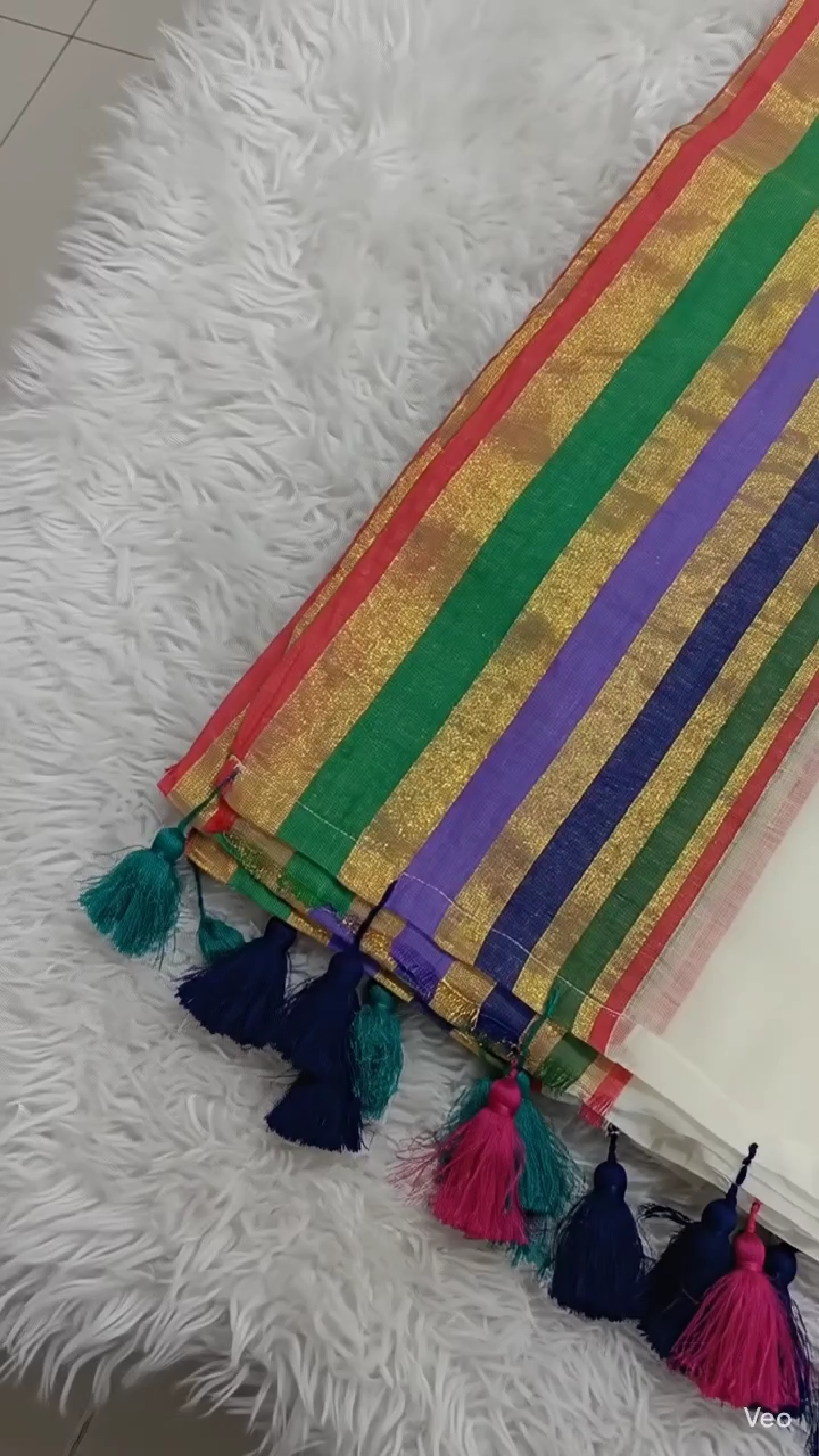 Mamta Mohandas Inspired Premium 120 mul cotton saree
