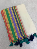 Mamta Mohandas Inspired Premium 120 mul cotton saree
