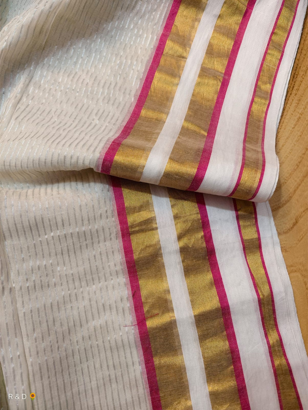 PREMIUM 120 COUNT MUL COTTON SAREE | US0020